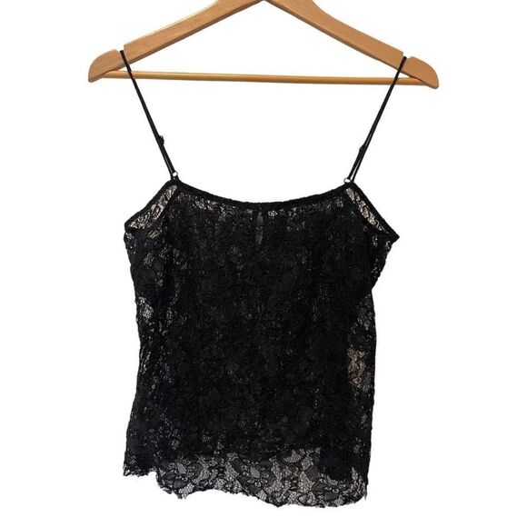 Reformation Lace floral black Top size S - Picture 2 of 5